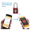 Egeetouch Smart LOTO Padlock, Lockout Tagout - Red 5-05105-97 - alternate 3